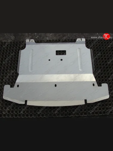 Защита картера и КПП ТСС Тюнинг Hyundai Grand Santa Fe 1 DM рестайлинг (2016-2018) (алюминий 4 мм)