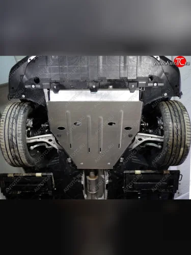 Защита картера и КПП ТСС Тюнинг (алюминий 4 мм) INFINITI QX30  H15E (2016-2020)