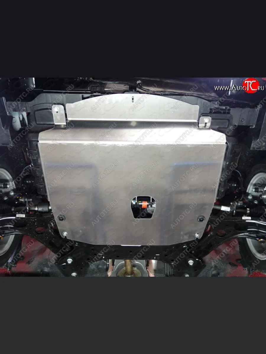 Защита картера и КПП ТСС Тюнинг KIA Picanto 2 TA хэтчбэк 5 дв. рестайлинг (2015-2017) (алюминий 4 мм )  с доставкой в г. Керчь