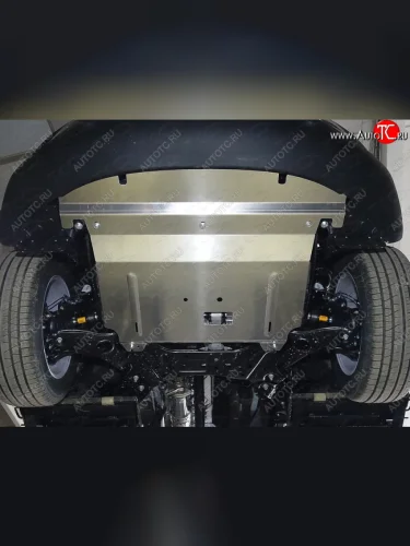 Защита картера и КПП ТСС Тюнинг (алюминий 4 мм ) KIA Sorento XM рестайлинг (2012-2015)