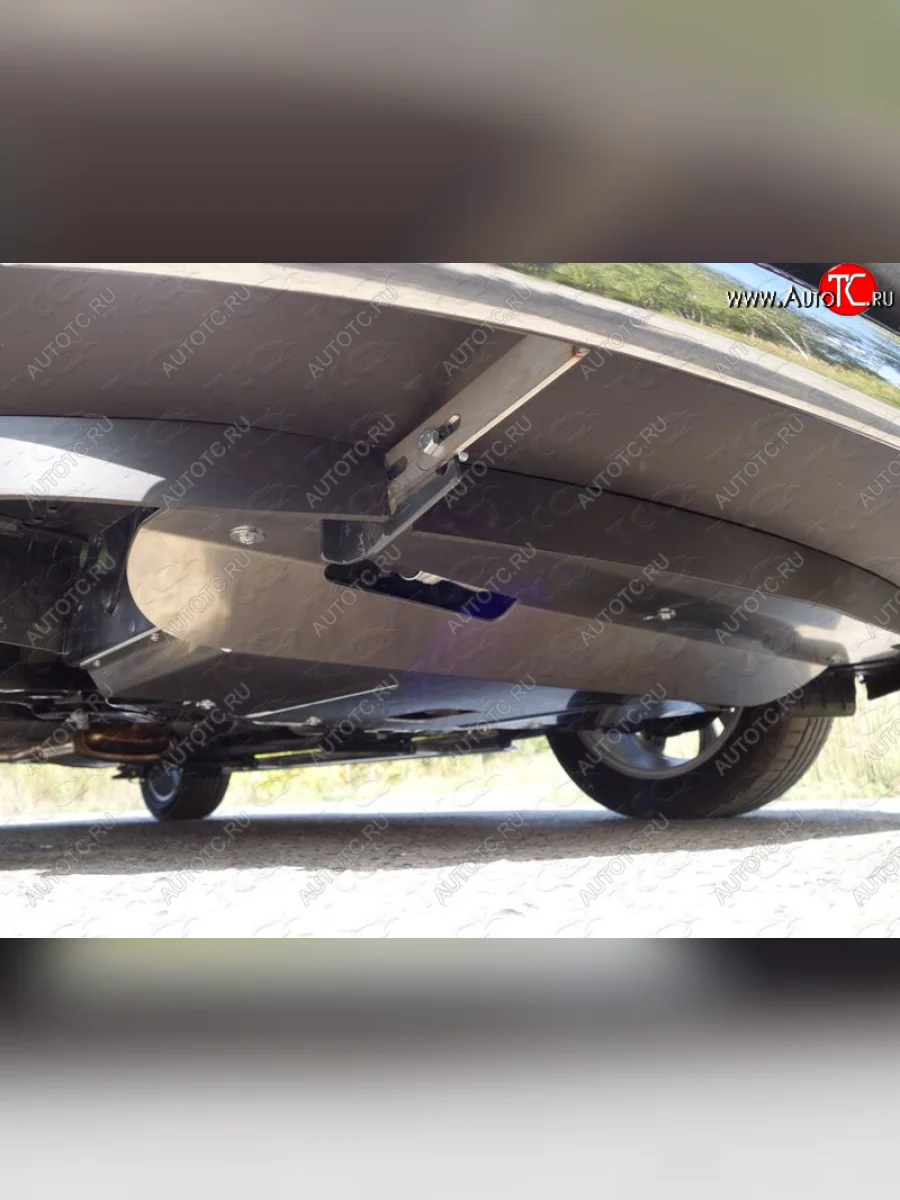 Защита картера и КПП ТСС Тюнинг KIA Soul PS дорестайлинг (2014-2016) (алюминий 4 мм )  в Керчи Республика Крым