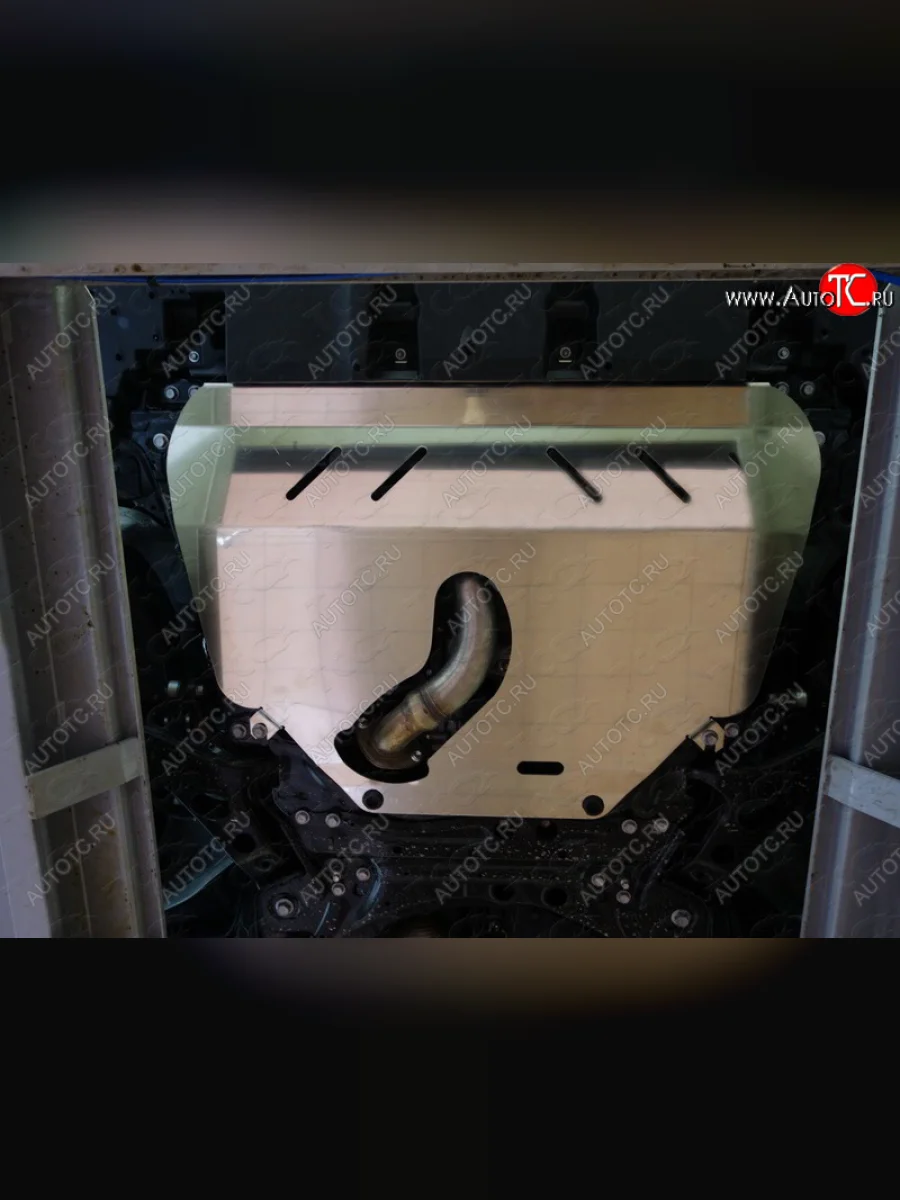 Защита картера и КПП ТСС Тюнинг Lexus NX200 Z10 дорестайлинг (2014-2017) (алюминий 4 мм)  с доставкой в г. Керчь