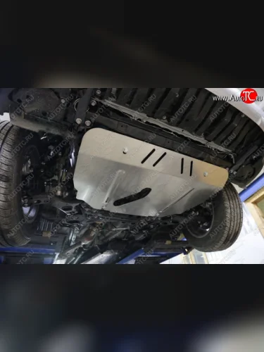 Защита картера и КПП ТСС Тюнинг (алюминий 4 мм) Toyota RAV4 XA40 5 дв. рестайлинг (2015-2019)