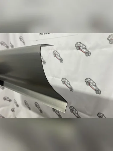 Левый ремонтный порог Пороги-Авто (Холоднокатанная сталь 1 мм) KIA Sportage  1 JA (1993-2006)