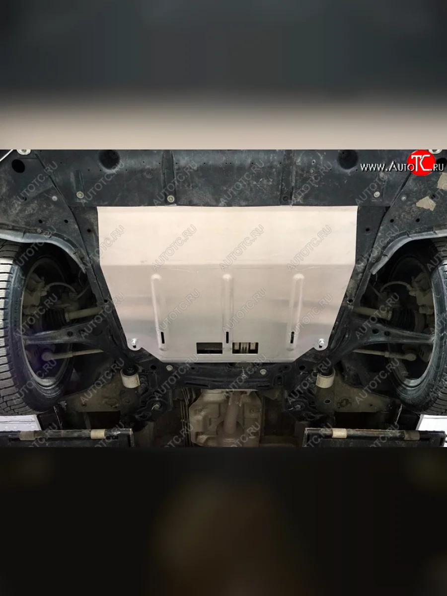 Защита картера и КПП ТСС Тюнинг GAC GN8 (2020-2023) (алюминий 4 мм)  с доставкой в г. Керчь
