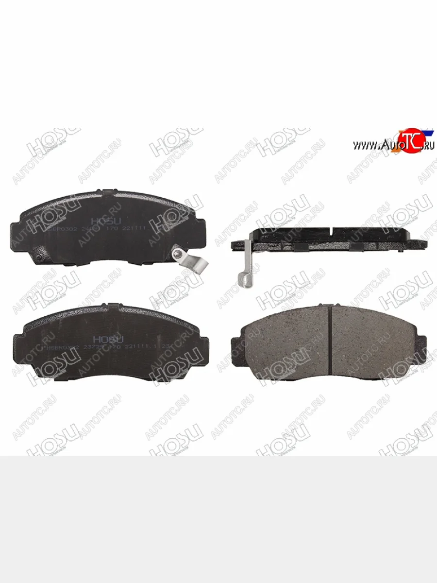 Колодки тормозные перед FL-FR SAT Honda Accord 8 CU седан дорестайлинг (2008-2011)  в Самаре Самарской области