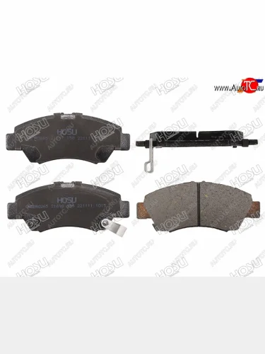 Колодки тормозные перед FL-FR SAT Honda Civic ES седан дорестайлинг (2000-2003)