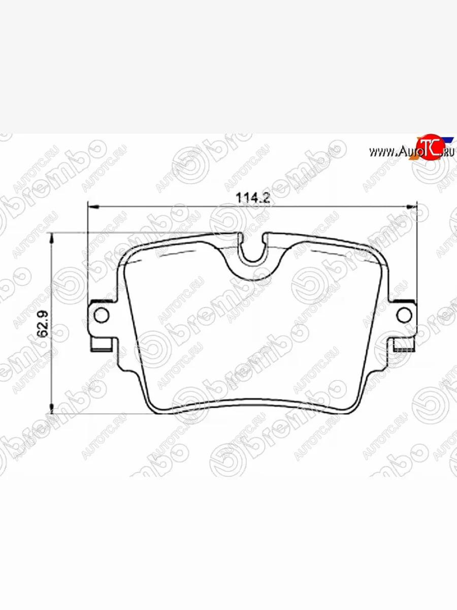 Колодки тормозные перед FR-FL SAT Jaguar F-Pace X761 дорестайлинг (2015-2020)  в Перми Пермском крае