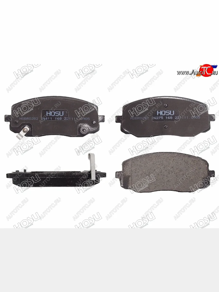 Колодки тормозные перед FR-FL SAT KIA Picanto 2 TA хэтчбэк 3 дв. рестайлинг (2015-2017)  с доставкой в г. Керчь