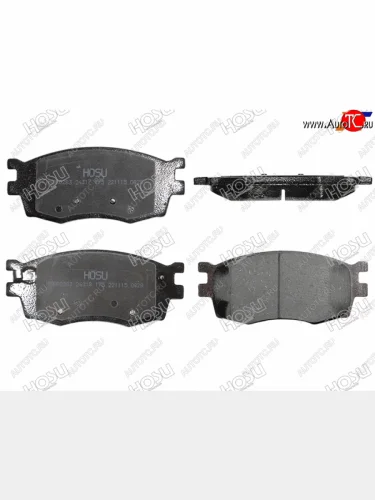 Колодки тормозные перед FR-FL SAT KIA Rio 2 JB дорестайлинг седан (2005-2009)