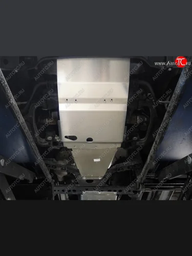 Защита картера и радиатора ТСС Тюнинг (алюминий 4 мм) Mercedes-Benz X class W470 (2017-2020)