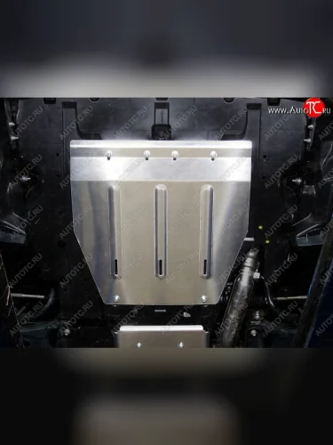 Защита картера малая ТСС Тюнинг (алюминий 4 мм) Subaru Forester SK/S14 дорестайлинг (2018-2021)