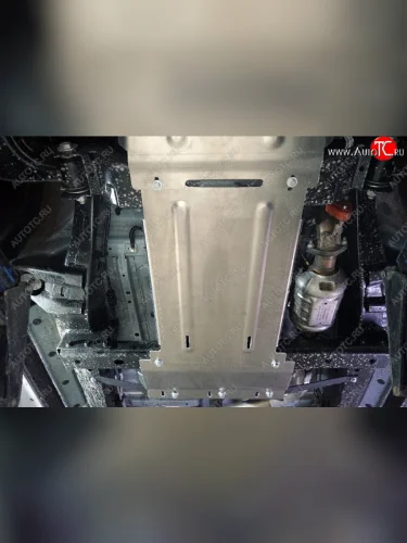 Защита КПП ТСС Тюнинг (алюминий 4 мм) Changan Hunter Plus (2022-2025) пикап