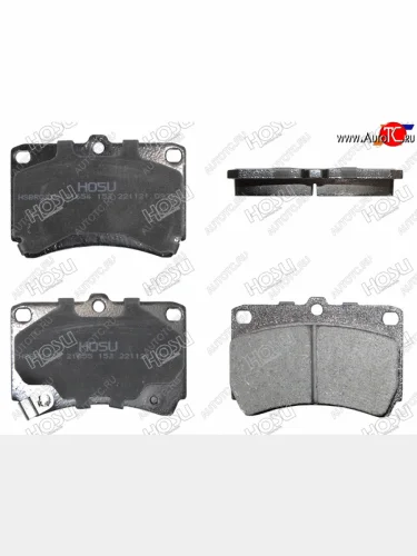 Колодки тормозные перед FL-FR SAT Mazda Demio 1 DW дорестайлинг (1996-1999)