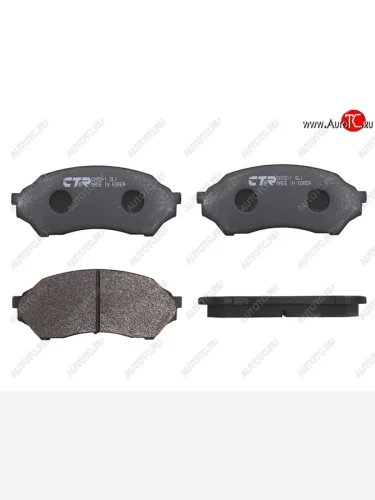 Колодки тормозные перед FL-FR SAT Mazda Familia  седан (1996-1999) BH рестайлинг