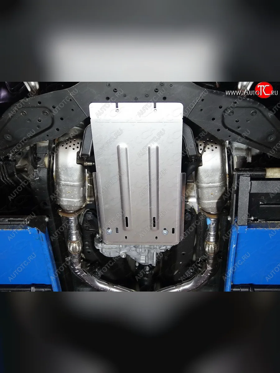 Защита КПП ТСС Тюнинг INFINITI Qx50 J50 дорестайлинг (2013-2016) (алюминий 4 мм)  в Керчи Республика Крым