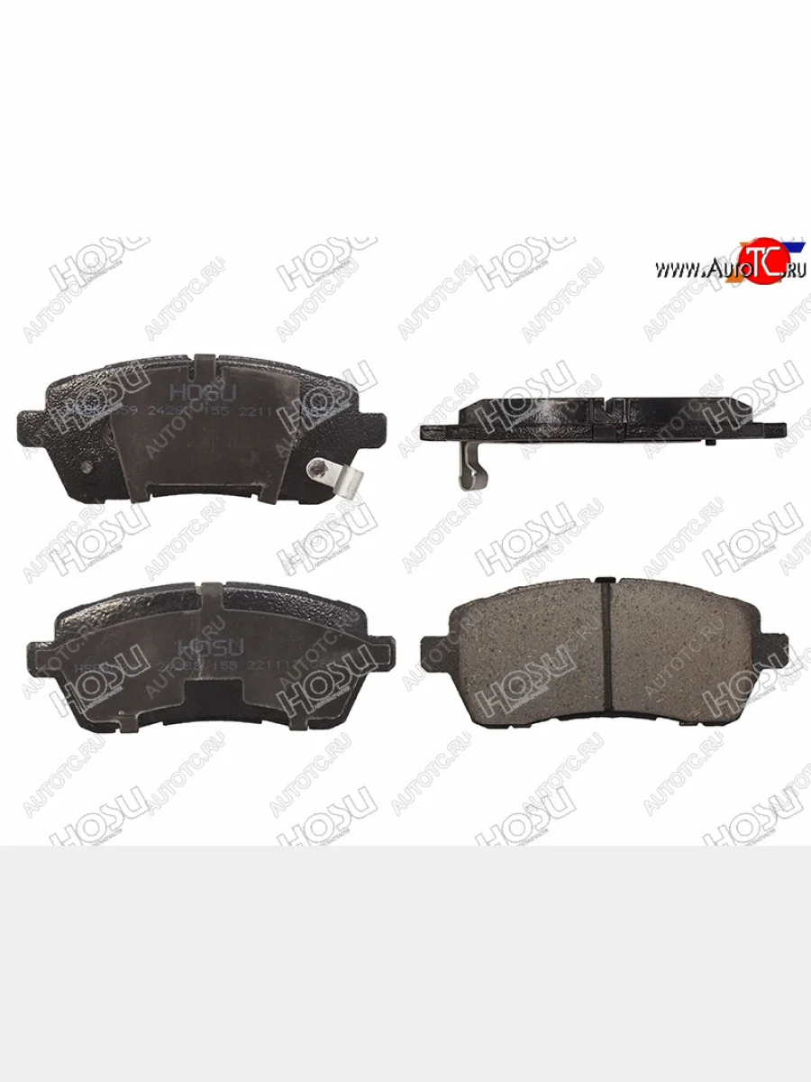 Колодки тормозные перед FL-FR SAT Ford Fiesta 6 седан рестайлинг (2012-2019)  в Перми Пермском крае