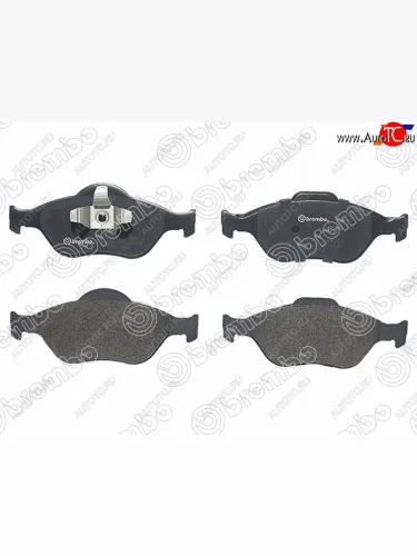 Колодки тормозные перед FL-FR SAT Mazda Demio 2 DY дорестайлинг (2002-2005)