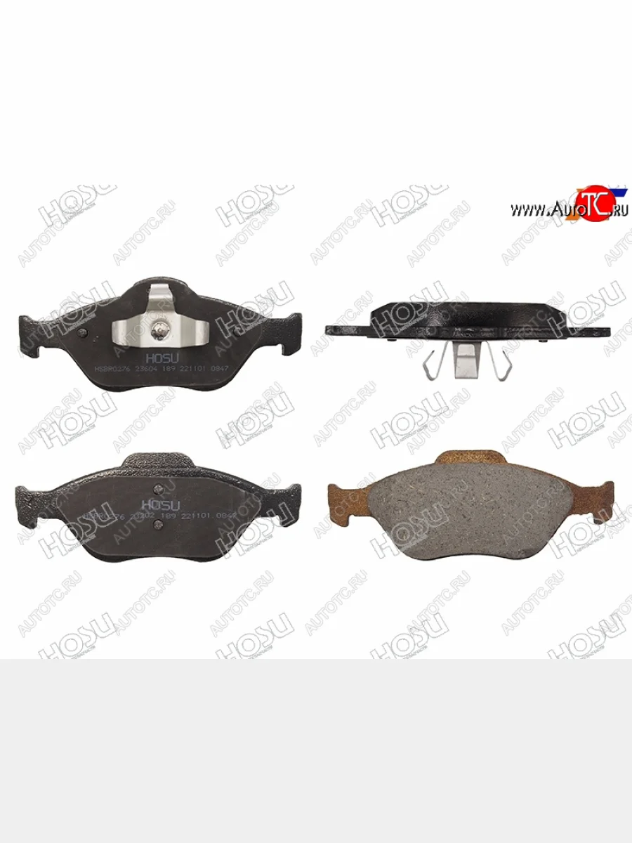 Колодки тормозные перед FL-FR SAT Mazda Demio 2 DY дорестайлинг (2002-2005)  в Керчи Республика Крым