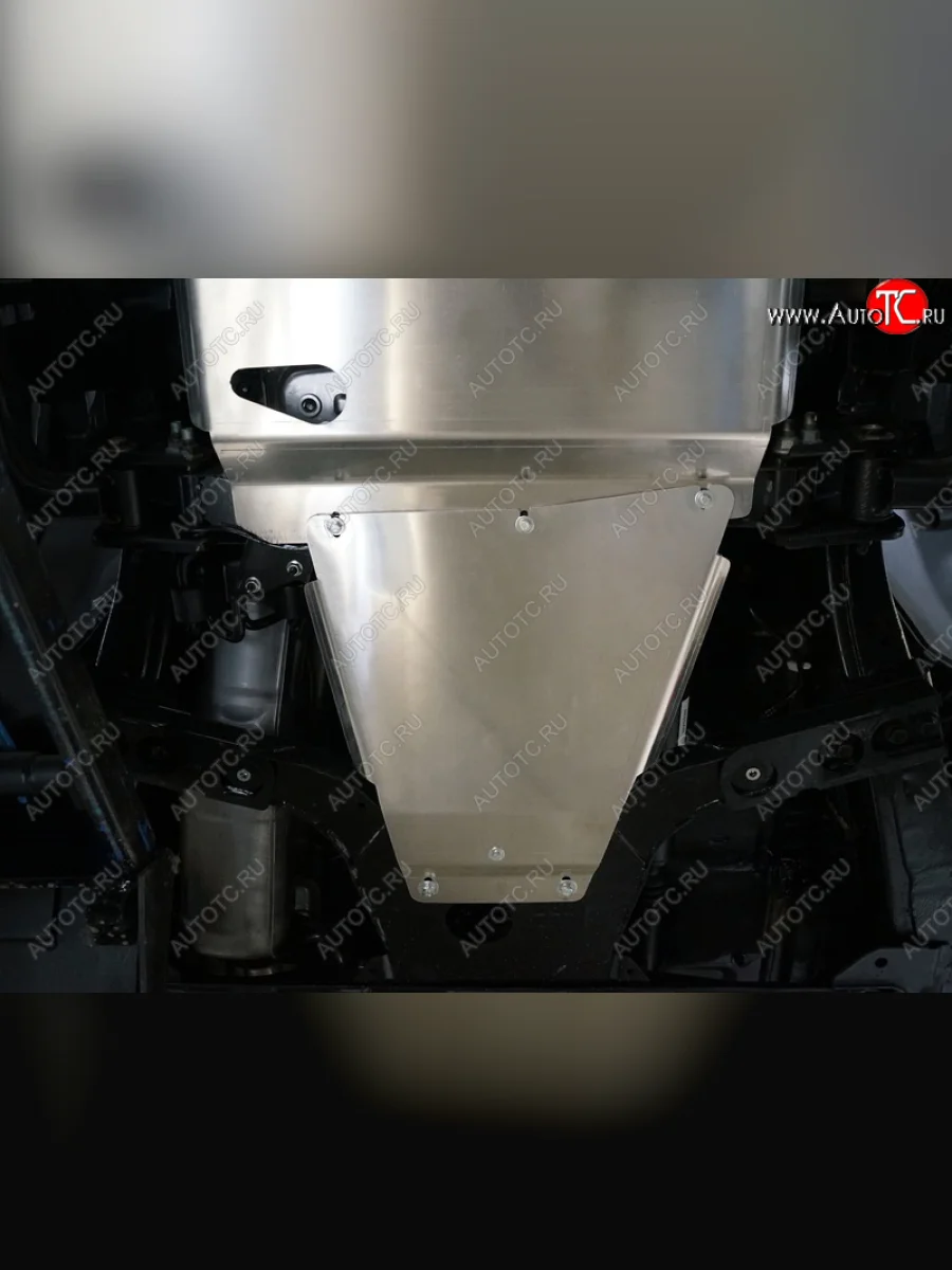 Защита КПП (2-5 л-) ТСС Тюнинг  Mercedes-Benz X class (2017-2020) W470 (алюминий 4 мм)  В Кинешме Ивановской области