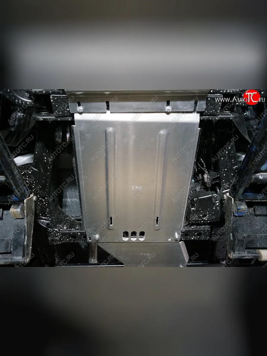 Защита КПП (мотор 2.0 турбо дизель) ТСС Тюнинг  Great Wall Poer KingKong (2021-2025) (алюминий 4 мм)  с доставкой в г. Керчь