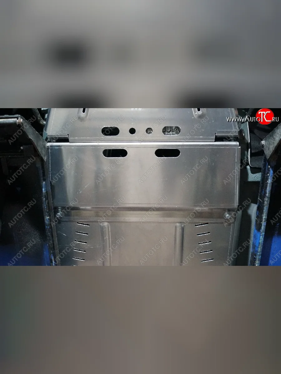 Защита КПП (устанавливается только совместно с ZKTCC00674 и ZKTCC00676) ТСС Тюнинг  Лада ВАЗ нива 4х4 (2021-2025) 2131, 2121 (Legend) (алюминий 4 мм)  с доставкой в г. Керчь