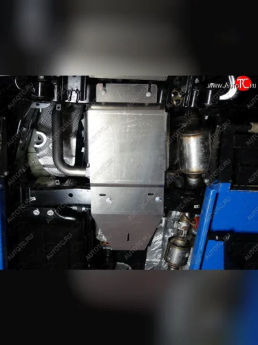 Защита КПП и раздатки ТСС Тюнинг (алюминий 4 мм) Land Rover Discovery  4 L319 (2009-2016)