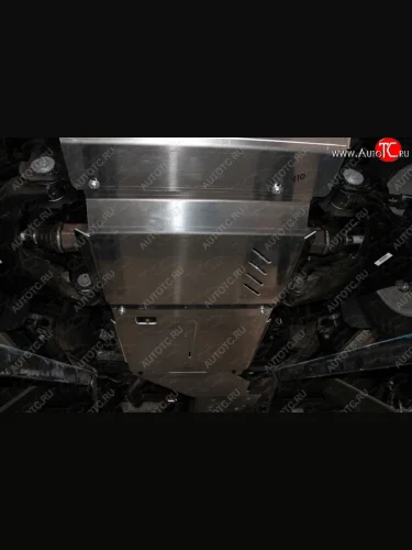 Защита КПП и раздатки (не устанавливается без ZKTCC00407) (2-0 TD, 2-0 бензин) ТСС Тюнинг (алюминий 4 мм) Haval H9 (2017-2019) 1-ый рестайлинг