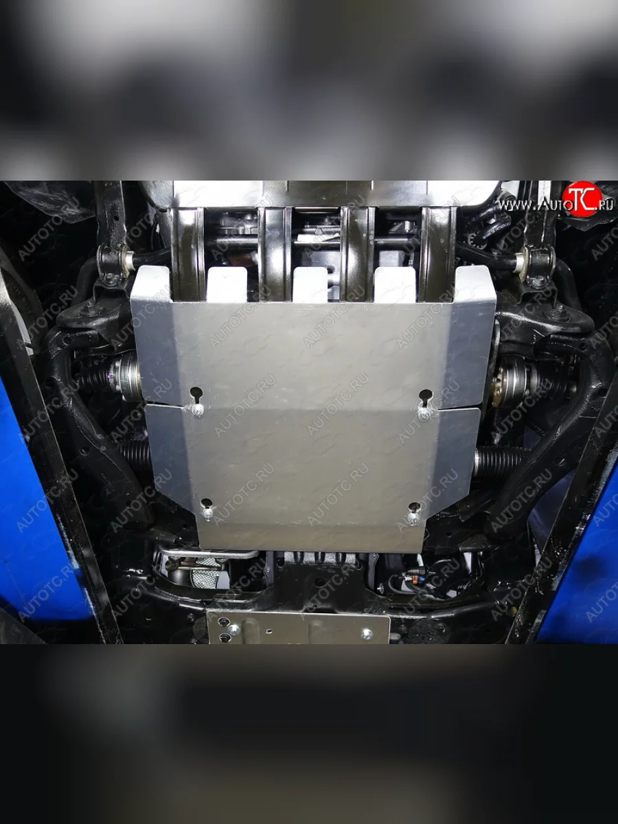 Защита картера (V- 3-0)(V- 2-0) ТСС Тюнинг Volkswagen Amarok рестайлинг (2016-2022) (алюминий 4 мм)  в Керчи Республика Крым