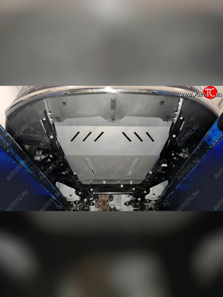 Защита картера и КПП ТСС Тюнинг  Chery Tiggo 7 PRO (2019-2025), Chery Tiggo 8 (2019-2023), Chery Tiggo 8 PRO (2021-2025), EXEED LX (2022-2025), JAECOO J7 (2023-2025), Omoda C5 (2021-2025) (алюминий 4 мм)  с доставкой в г. Керчь