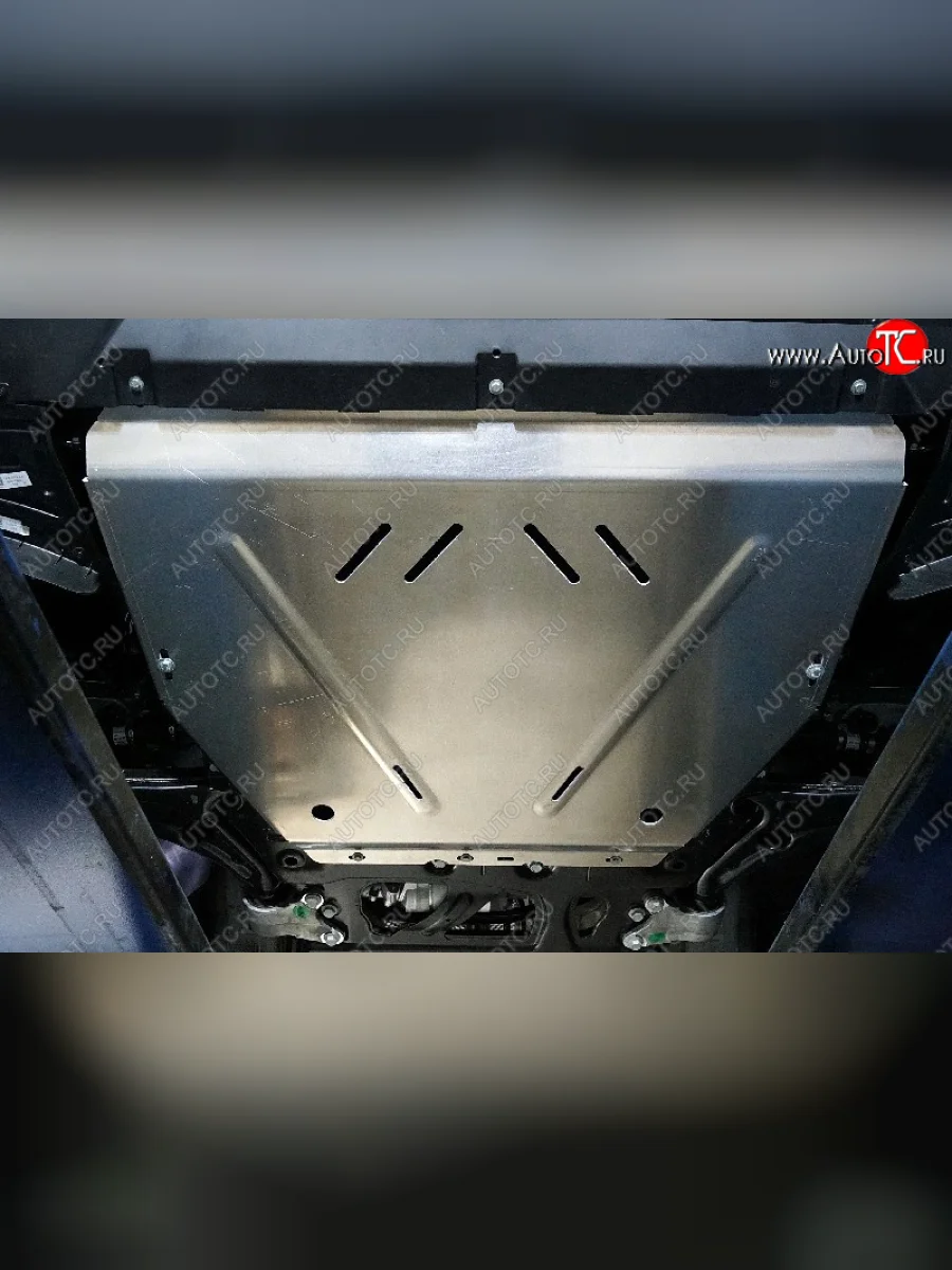 Защита картера и КПП ТСС Тюнинг EXEED RX (2022-2025) (алюминий 4 мм)  с доставкой в г. Керчь