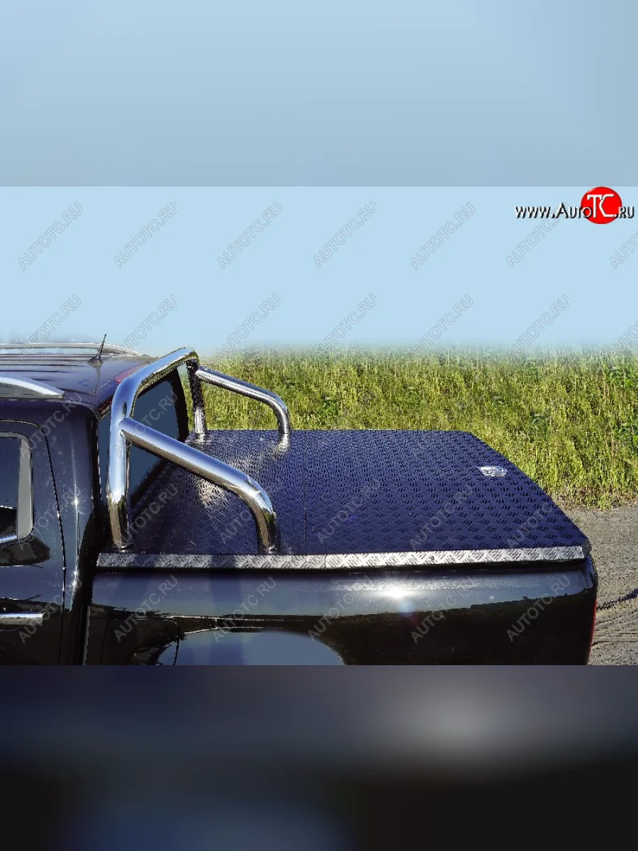 Защита кузова (для крышки) d76,1 мм ТСС Тюнинг Dong Feng DF6 пикап (2022-2025) (нержавейка)  с доставкой в г. Керчь