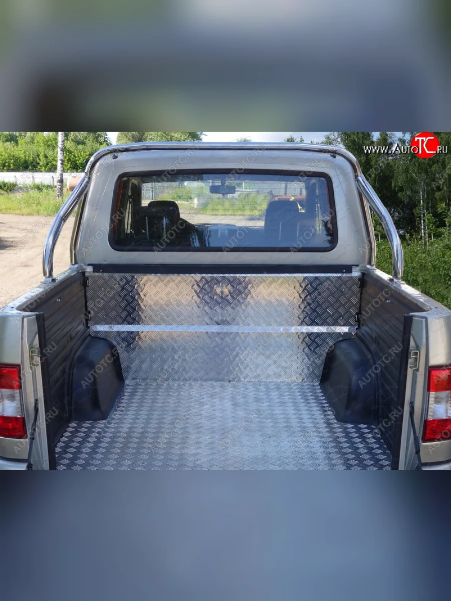  Защита кузова d 75х42 мм (только для кузова) ТСС Тюнинг  Уаз Патриот (2016-2025) 23632 (нержавейка)  с доставкой в г. Керчь