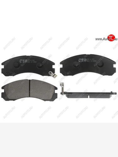 Колодки тормозные перед FR-FL SAT Mitsubishi Airtek (2001-2008)