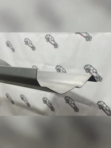 Правый ремонтный порог Пороги-Авто (Холоднокатанная сталь 1 мм) Hyundai Santa Fe  SM (2000-2012)