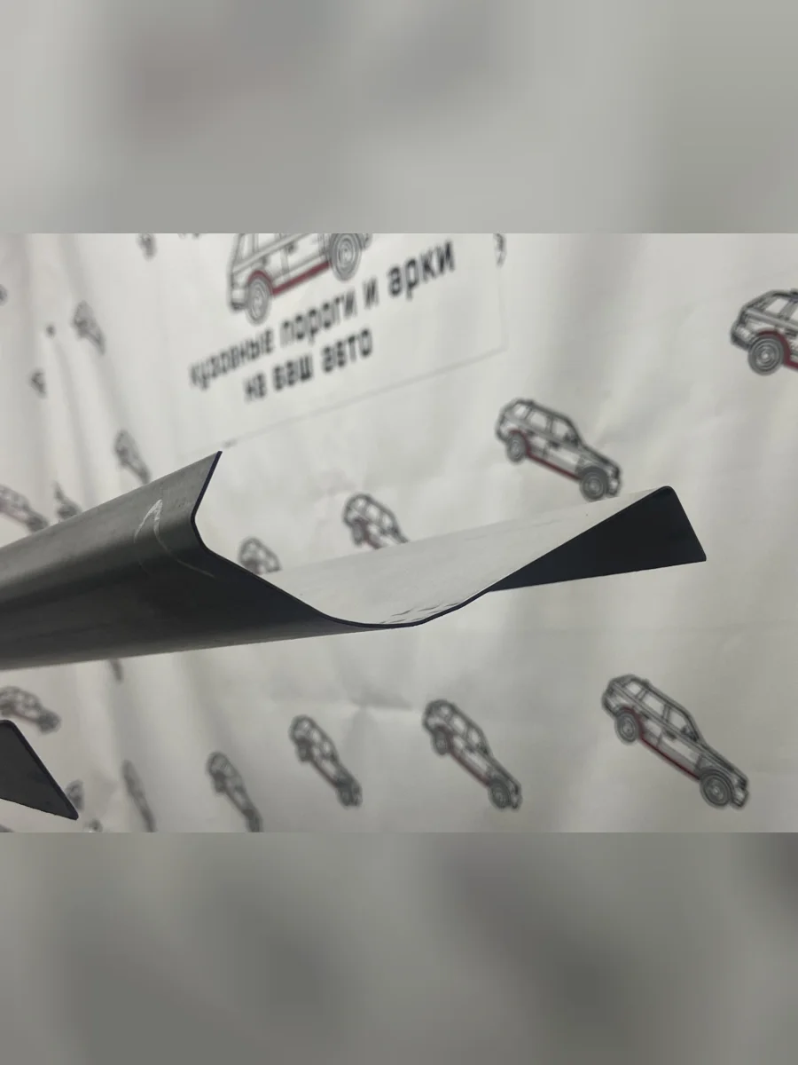 Левый ремонтный порог Пороги-Авто  Nissan Terrano2 (1993-2006) R20 (Холоднокатанная сталь 1 мм)  в Перми Пермском крае