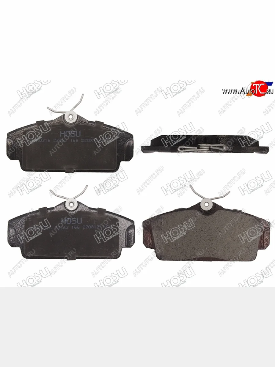 Колодки тормозные перед FR-FL SAT Nissan Almera 2 N16 седан дорестайлинг (2000-2003)  в Самаре Самарской области