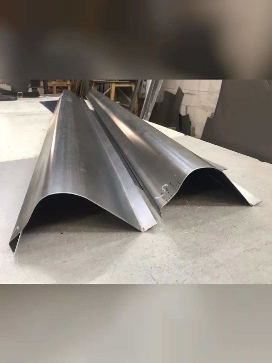 Ремкомплект порогов (2 шт.) Пороги-Авто Peugeot 206 хэтчбэк 3 дв. 2AC дорестайлинг (1998-2003) (Холоднокатанная сталь 1 мм)  в Перми Пермском крае