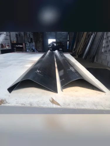 Левый ремонтный порог Пороги-Авто (Холоднокатанная сталь 1 мм) Renault Megane седан  дорестайлинг (2002-2006)