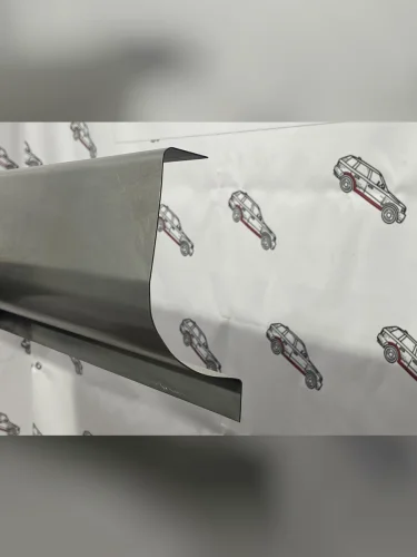 Левый ремонтный порог Пороги-Авто (Холоднокатанная сталь 1 мм) Mazda Tribute (2000-2011)  дорестайлинг,  рестайлинг