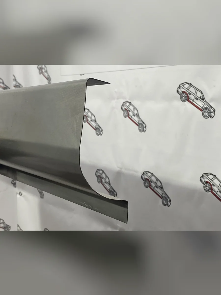 Левый ремонтный порог Пороги-Авто  Mazda Tribute (2000-2011) (Холоднокатанная сталь 1 мм)  в Самаре Самарской области