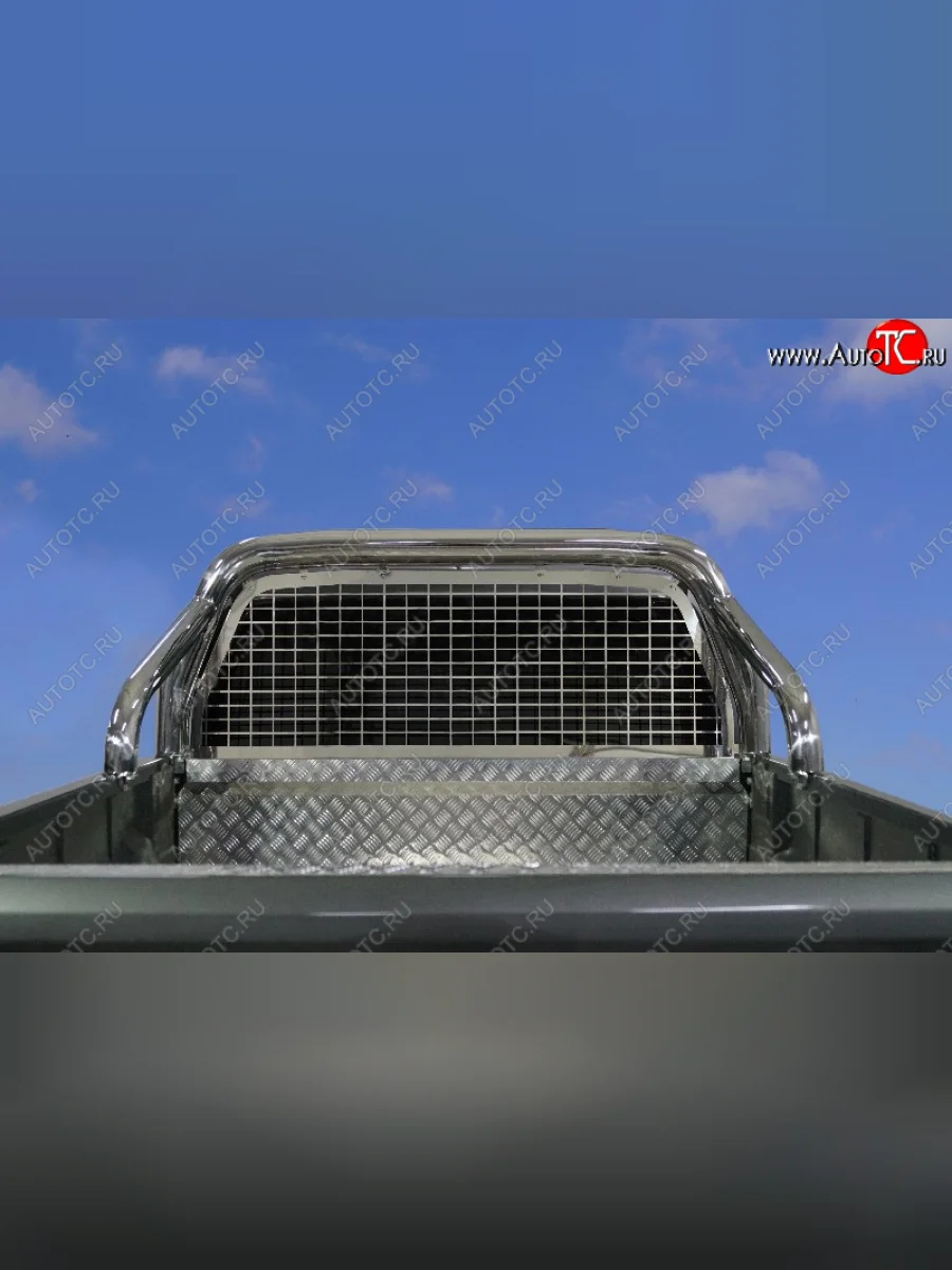 Защита кузова и заднего стекла (для кузова) d 76,1 мм ТСС Тюнинг Changan Hunter Plus пикап (2022-2025) (нержавейка)  в Керчи Республика Крым