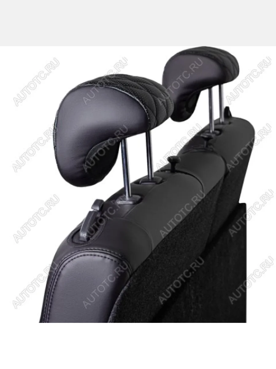 Комплект чехлов для сидений (РЗСиС 40/20/40 3П Илана+Орегон) ТУРИН ст РОМБ Lord Autofashion Chevrolet Rezzo (2000-2008) (черный, вставка РМБ черная, строчка черная)  в Керчи Республика Крым