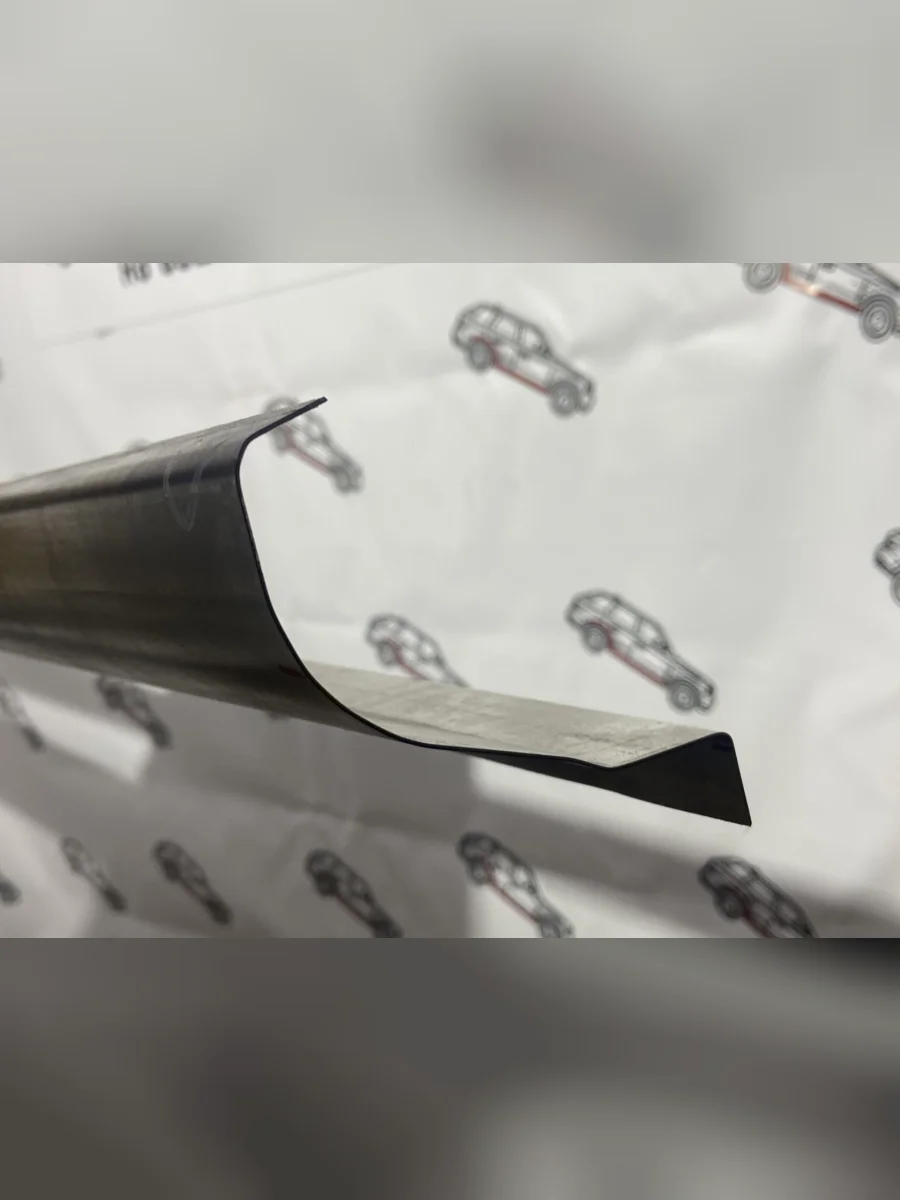 Правый ремонтный порог Пороги-Авто Mitsubishi Pajero Sport PB рестайлинг (2013-2017) (Холоднокатанная сталь 1 мм)  в Перми Пермском крае