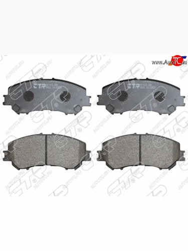 Колодки тормозные перед FR-FL SAT Nissan Qashqai 2 J11 рестайлинг (2017-2022)