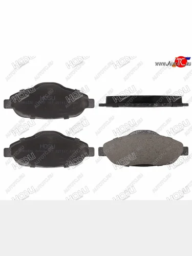 Колодки тормозные перед FL-FR SAT Peugeot 3008 дорестайлинг (2009-2013)