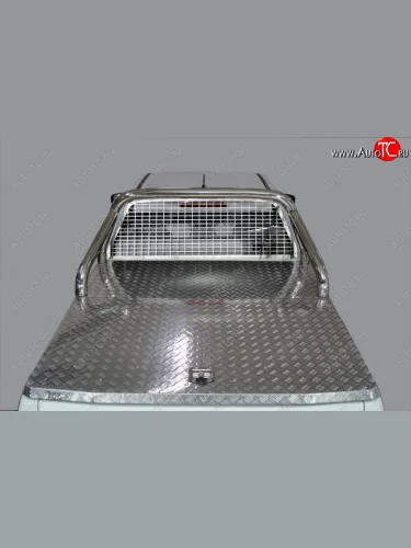 Защита кузова и заднего стекла (для крышки) d 76,1 мм ТСС Тюнинг (нержавейка) JAC T6 (2018-2024) пикап