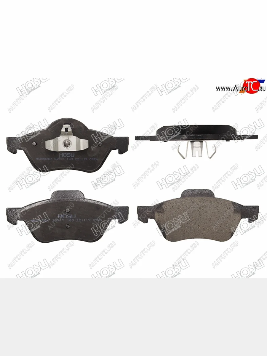 Колодки тормозные перед FL-FR SAT Renault Megane седан  дорестайлинг (2002-2006)  в Керчи Республика Крым