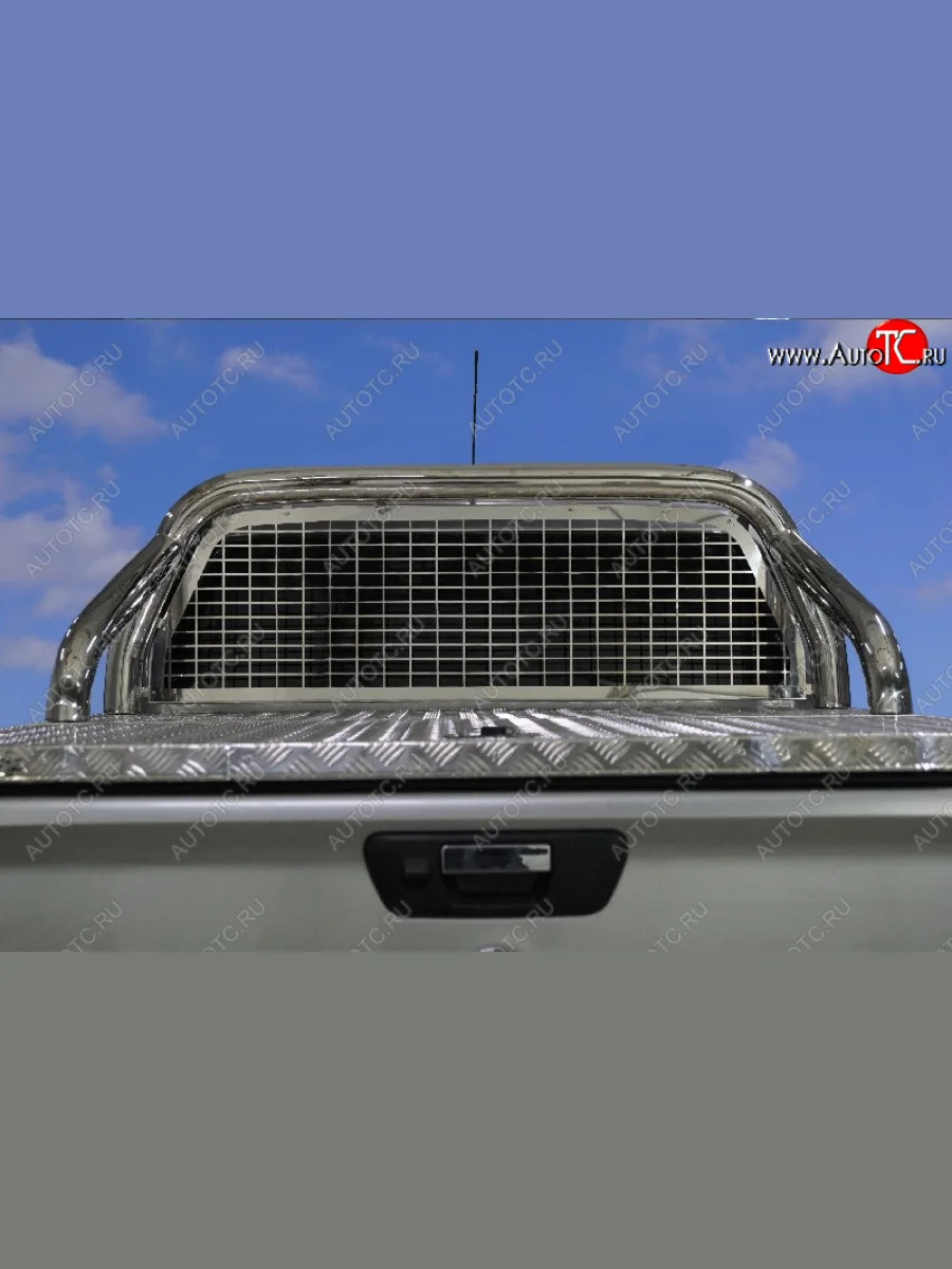 Защита кузова и заднего стекла (для крышки) d 76,1 мм ТСС Тюнинг Changan Hunter Plus пикап (2022-2025) (нержавейка)  в Керчи Республика Крым