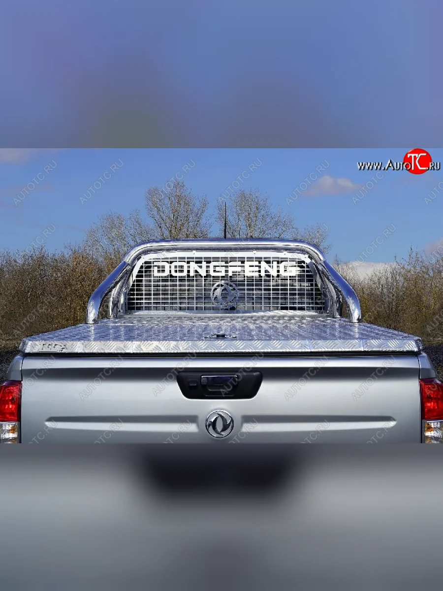 Защита кузова и заднего стекла (для крышки) d76,1 мм ТСС Тюнинг Dong Feng DF6 пикап (2022-2025) (нержавейка)  с доставкой в г. Керчь